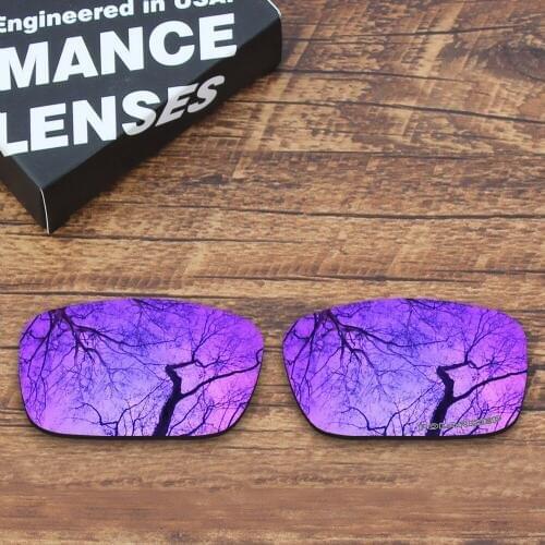 ToughAsNails Resist Seawater Corrosion Polarized Replacement Lenses for Oakley Drop Point Sunglasses Purple Mirrored