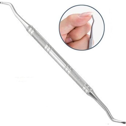 1PC/2 PCS Professional Ingrown Toe Nail Lifter File Correction Tool Dual Double Ended Sided Pedicure Tool Foot Nail Care