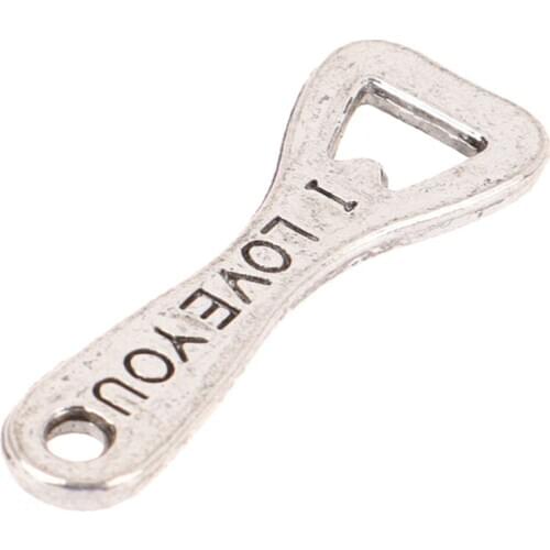 1pc Metal Wine Drink Bottle Opener Corkscrew 1:12 Bottles Kitchen Bar Miniature Doll House Decoration Dolls Accessories