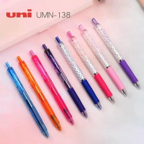 1pcs Japan uni ball Signo Gel Pen umn-138 0.38mm School Student Office 14 Colors Available