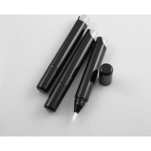 4ml Empty Click Nail Polish Paint Pen Concealer Cream Pen With Brush Tip Applicator Packing Container 100pcs/Lot #38690105