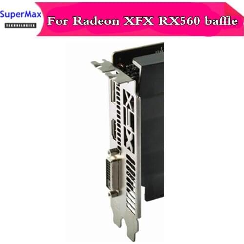5pcs Baffle for RADEON XFX AMD RX560 rx550 rx 550 Wolf Warrior Edition graphics card free shipping