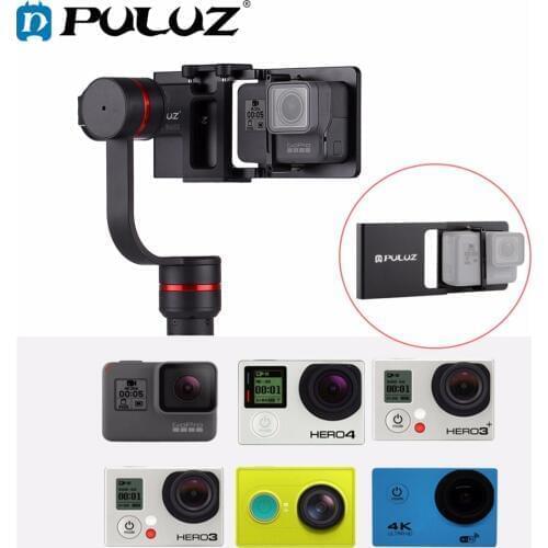 PULUZ Mobile Phone Gimbal Switch Mount Plate Adapter Compatible for GoPro HERO6 /5 /4 /3+ /3 Handheld Gimbal Camera Accessories