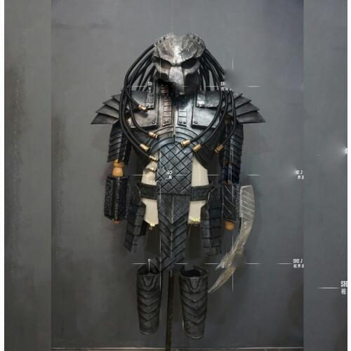 Jagged Warrior Armor Cosplay Bar Halloween party Costume halloween alien predator costume