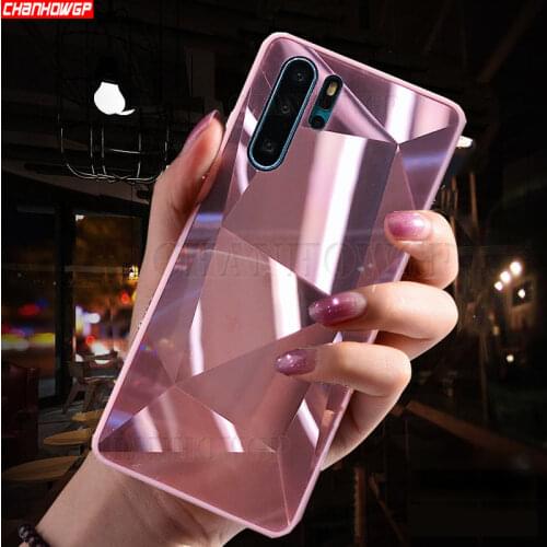 Glitter Diamond Case For Huawei Honor 20i 10i 10 Lite Cases 3D Mirror Phone Case For Huawei Honor 8X 8A 8S Soft Back Cover Funda