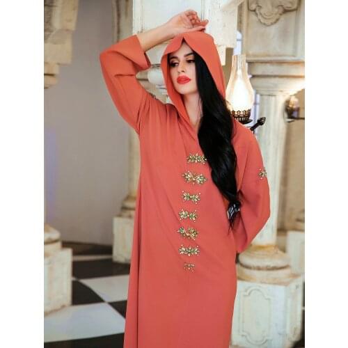 Eid Mubarak Kaftan Abaya Dubai Turkey Hijab Muslim Dress Islamic Clothing Abayas For Women Robe Musulman De Mode Djellaba Femme