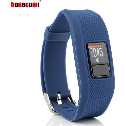 Honecumi For Garmin Vivofit JR Bands With Secure Watch Strap Silicone Replacement Band for Garmin Vivofit JR/Garmin Vivofit 3