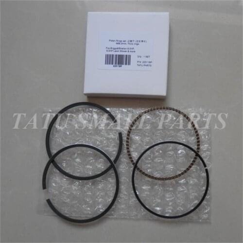 PISTON RINGS SET NEW STYLE 68mm FITS BRIGGS & STRATTON 6.0HP 6.5HP &More LAWN MOWRES OIL COMPRESSION RINGS FREE SHIPPING