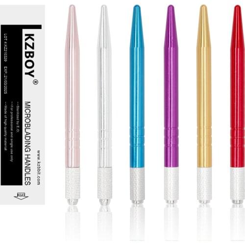 50PCS/Lot Disposable Microblading Pen for Microblading Supplies with Individual Sterile Packaging