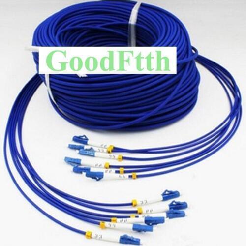 Fiber Armoured armored Patch Cord Patchcord Cable LC-LC UPC SM 6 Cores 10-50m