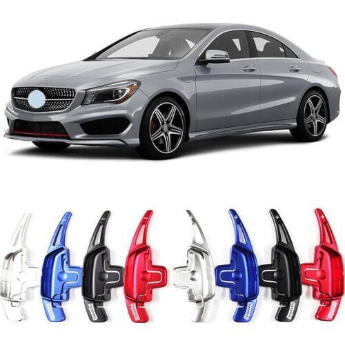 Savanini Alloy Add-On Steering Wheel DSG Paddle Shifters Extension For Mercedes Benz CLA180 CLA200 CLA250 2015-2018