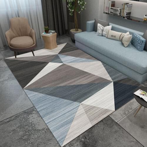 Modern Velvet Carpet Floor mats Bedroom Living Room Sofa Rug Nordic High Quality Mat carpets for living room area rug large