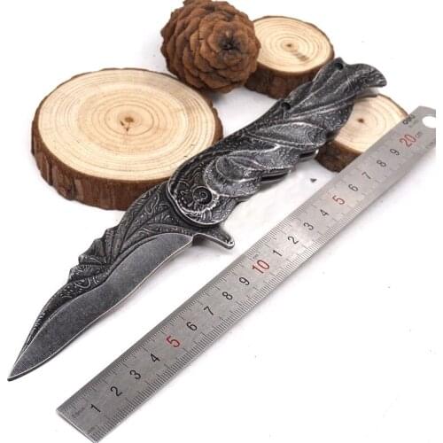 High Quality Tactical Folding Knife Hunting Pocket Knife Stone Wash Surface Survival Knives Outdoor Camping EDC Multitools