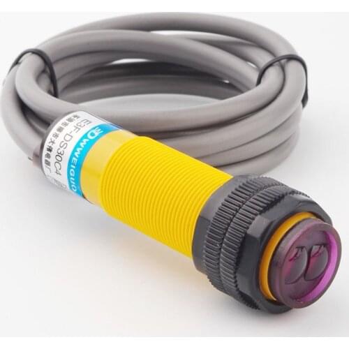 Connector type Infrared induction photoelectric switch close to diffuse reflection sensor NPN normally open C1 structure