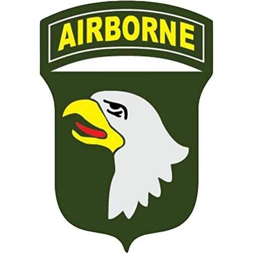 Bumper vinyl airborne Eagle US waterproof badge soldier flag symbol helmet motorcycle luggage laptop back Truck SUV