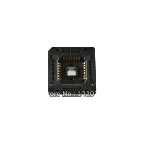 100% NEW IC120-0284 PLCC28 1.27MM IC Test Socket / Programmer Adapter / Burn-in Socket(IC120-0284-308)