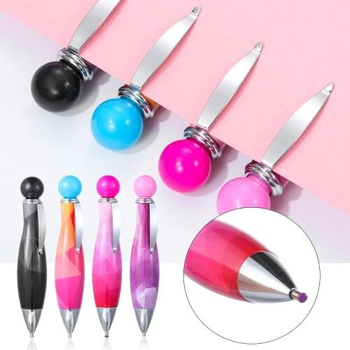 Diamond Painting Pen Cute Bowling Shape Point Drill Pen Diamond Embroidery Accessories Diamond Painting Cross Stitch Tool Kits