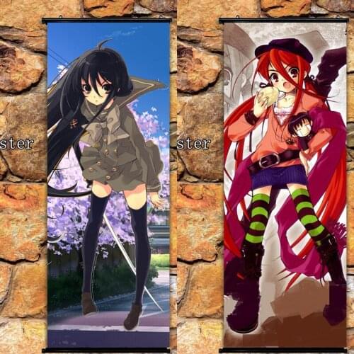 Anime Poster Shakugan No Shana Yoshida Kazumi Shana wall scroll art picture home decoration 105x40cm