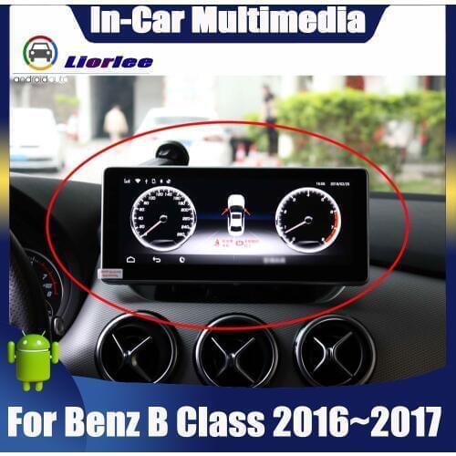 Car Multimedia GPS Audio Radio For Mercedes Benz B Class W246 2016~2017 Original Style Navigation NAVI