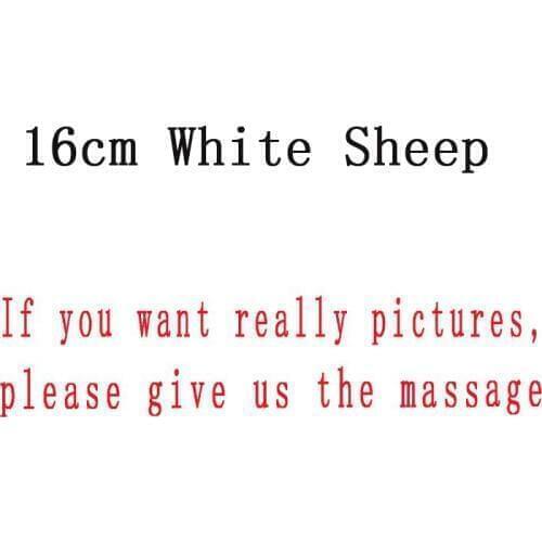 10pcs/lot 16cm MC White Sheep Plush Toys Game MC Baby Sheep Plush Soft Stuffed Animals Toys Doll for Children Kids Gifts