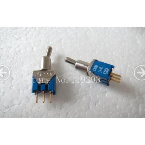 [BELLA]Japan NDK UT1D-1 0.5VA miniature toggle switches Toggle Switch 3 feet 2 files--10PCS/LOT