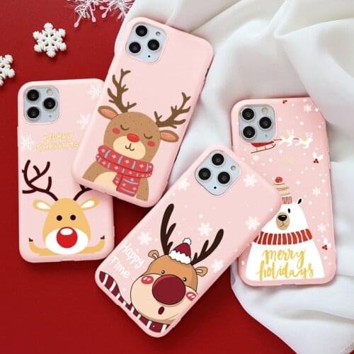 New Year Case For Samsung Galaxy M31 M31S M51 S20 FE S10 S8 S9 Plus A20E A21S A31 A40 A41 A50 A70 A71 A51 A91 TPU Christmas Case