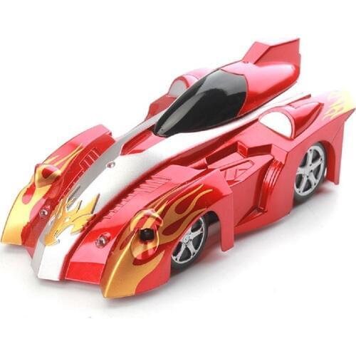 Flytec New Mini Lighting Climber Anti-gravity Infrared Control Car Wall Climbing RC Car Model Christmas Gift for Kids