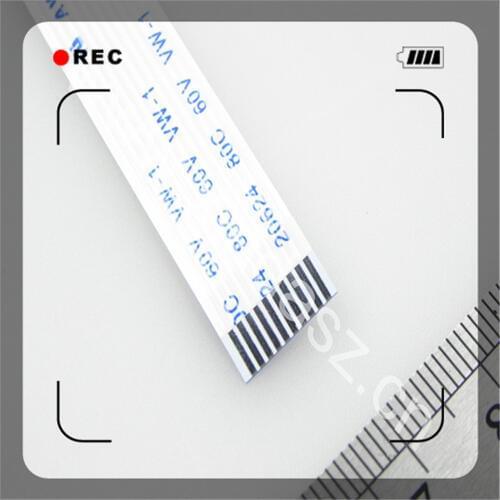 Free Shipping AWM 20624 80C 60V VW-1 1.0mm 10pin 200mm length type A Electronic Flexible Flat FFC Ribbon Cables 5pcs/lot