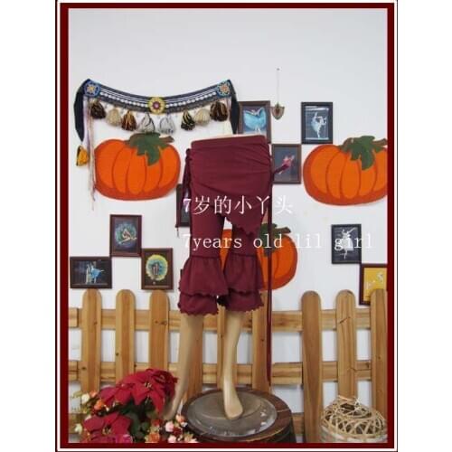 Lycra Cotton Tribal Belly Dance Tight Pants With Flounced Gothic Hoop Steampunk S Skirt Yoga AH10 15