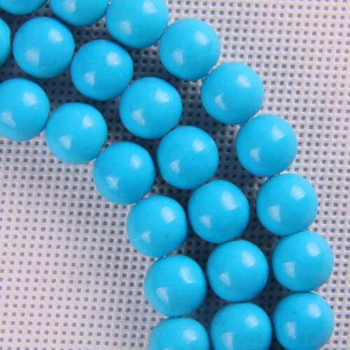 10MM Howlite Stone Round Loose Beads Strand 16 Inch Jewelry Making C006