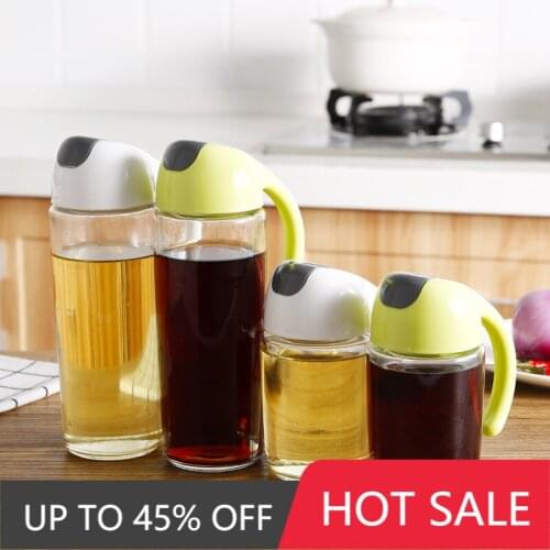 Cooking Seasoning Oil Dispenser Bottle for Kitchen,Glass Oil Bottle Suitable Sauce reative Oil Dispenser For Kitchen Accessory