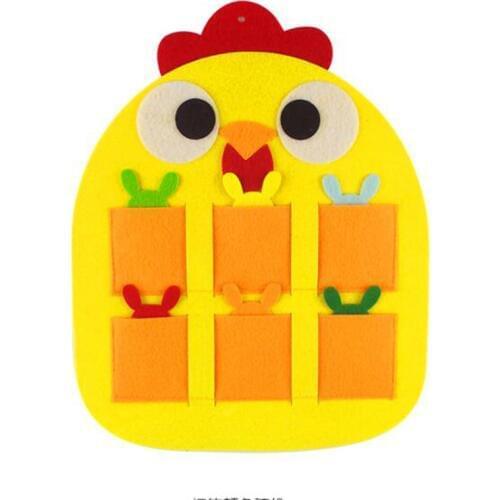 Cute ChildrenS Knitting Toys Kindergarten Teaching Digital Teaching Aids ChildrenS Environmental Protection Non-Pollution Toys