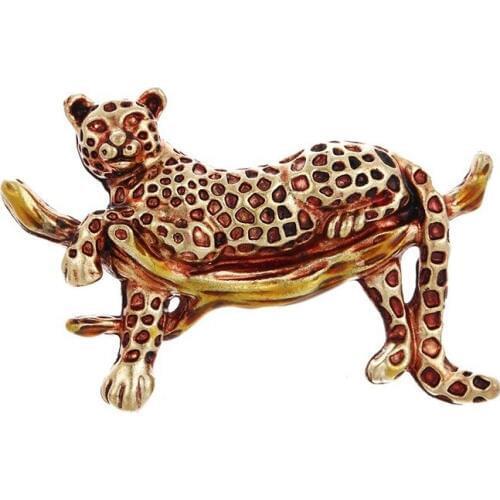 Clothing high-grade money restoring ancient ways leopard drip brooch pin souvenirs act the role ofing is tasted