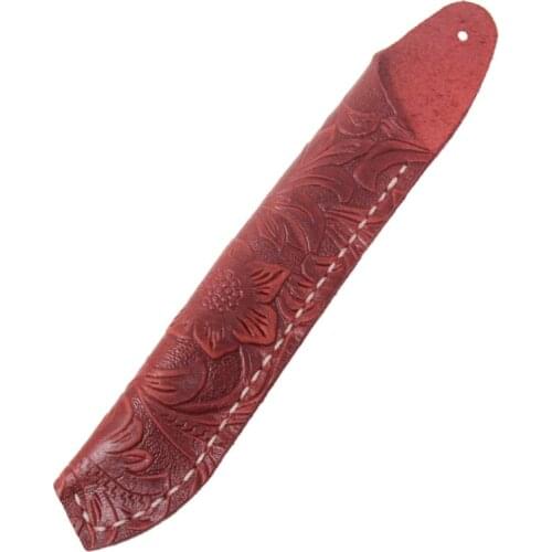 K92C Retro Leather Fountain Pen Pocket Mini Signature Pen Pouch Stylish Pen Sleeve Business Giveaway Gift for Women Men