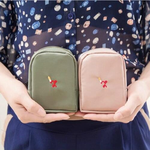 Three-Dimensional Portable Small Cosmetic Bag WomenS Portable Lipstick Lip Gloss Storage Bag Makeup Lipstick Bag Mini