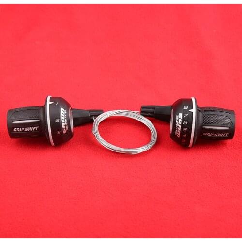 SRAM 3.0 Twist Shifter 3X8 24 Speed Left Right Grip 1:1 Actuation Ratio MICRO INDEX Front Rear MTB Bicycle Derailleur Part