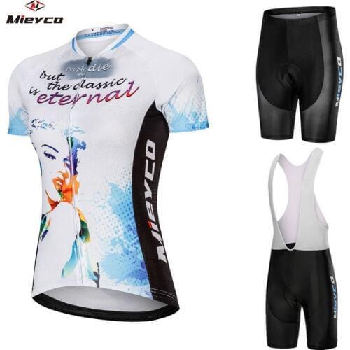 Cycling Clothing Woman Cycling Jersey Set Anti-Sweat Bike Jersey Breathable Bicycle Clothes Summer Roupa Ciclismo Racing Wear