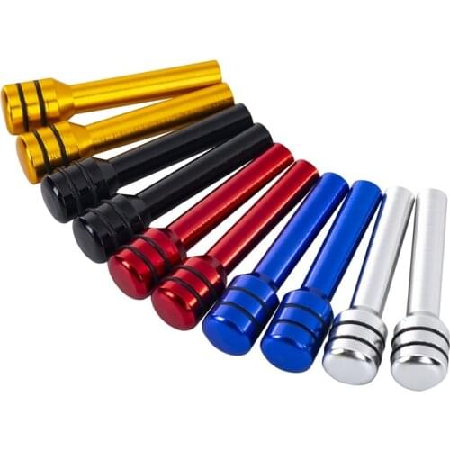 1 Pair Universal Car Truck Door Lock Pins Aluminum Alloy Knob Pull Lift Cover Auto Interior Decoration Accessories