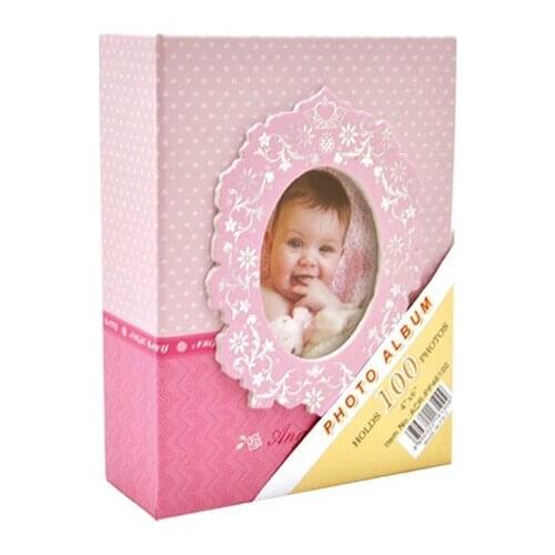 10x15cm 100'lük Baby photo album "Pink" фотоальбом photo album album fotografico Álbumes
