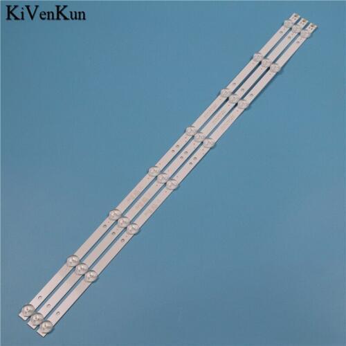 Brand NEW TV Lamps LED Backlight Strips For AOC LE32M3570/60 HD TV Bars Kit LED Bands 4708-K320WD-A4213K01 KB-6160 K320WD Rulers