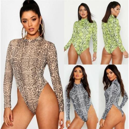 CHRONSTYLE Women's Long Sleeve Bodysuits