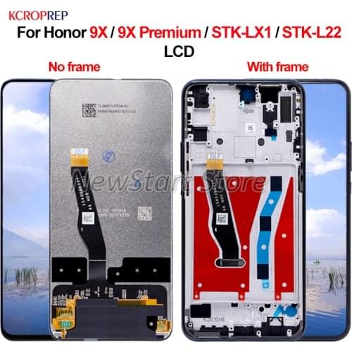 For Honor 9X LCD Display Touch Screen Digitizer Assembly For Honor 9X Premium STK-LX1 STK-L22 lcd Replacement Accessory Parts