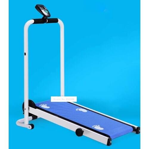 Indoor Mechanical Treadmill Home Folding Walking Machine Foldable Treadmill Mute Foldable Running Machine Mini Fitness Equipment