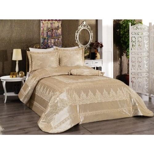 French Laced velvet bedspread