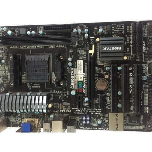 Used Original for BIOSTAR Hi-Fi A58S2 FM2 + Board Support 860K 7650K for AMD A55 Motherboard,100% tested good