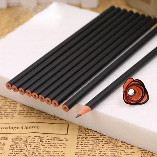 EZONE 20PCS Pencils Students Writing Pencil Pure Carbon Black HB Pencils Wooden Ordinary Pencil Stationery School Office Supply
