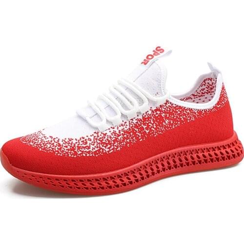 2019 New Lightweight Breathable Air Mesh Anti-skid Man Comfortable Sneakers Gym Sport Men Tennis Shoes Trainers Tenis Masculino