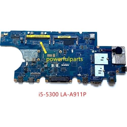100% working For DELL Latitude E5550 Laptop Motherboard CPU i5-5300 ZAM80 LA-A911P CN-0W4CTJ 0W4CTJ mainboard tested ok