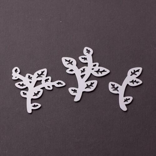 Metal Three leaves die cutting dies for Scrapbooking/DIY Easter wedding Halloween Easter card