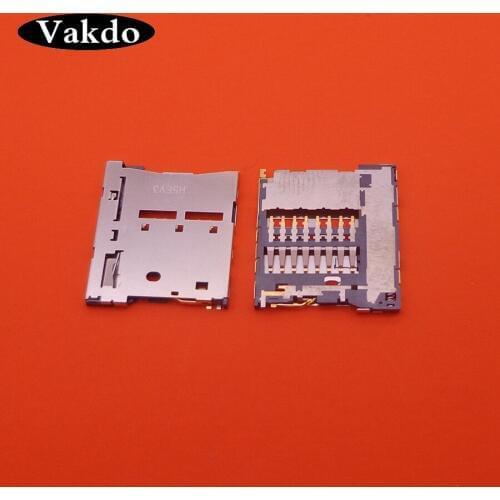 For Sony Xperia Aqua M4 E2303 E2333 E2353 SD TF memory card reader socket tray slot module
